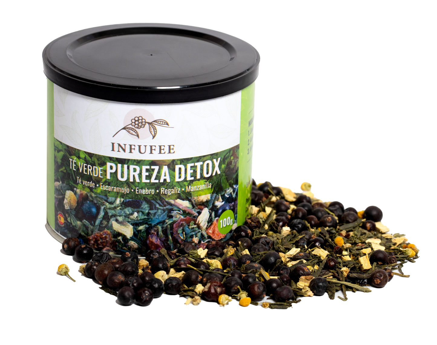 Infusión Detox - Infusión depurativa - Té de hierbas dietética - Lata 100 gramos
