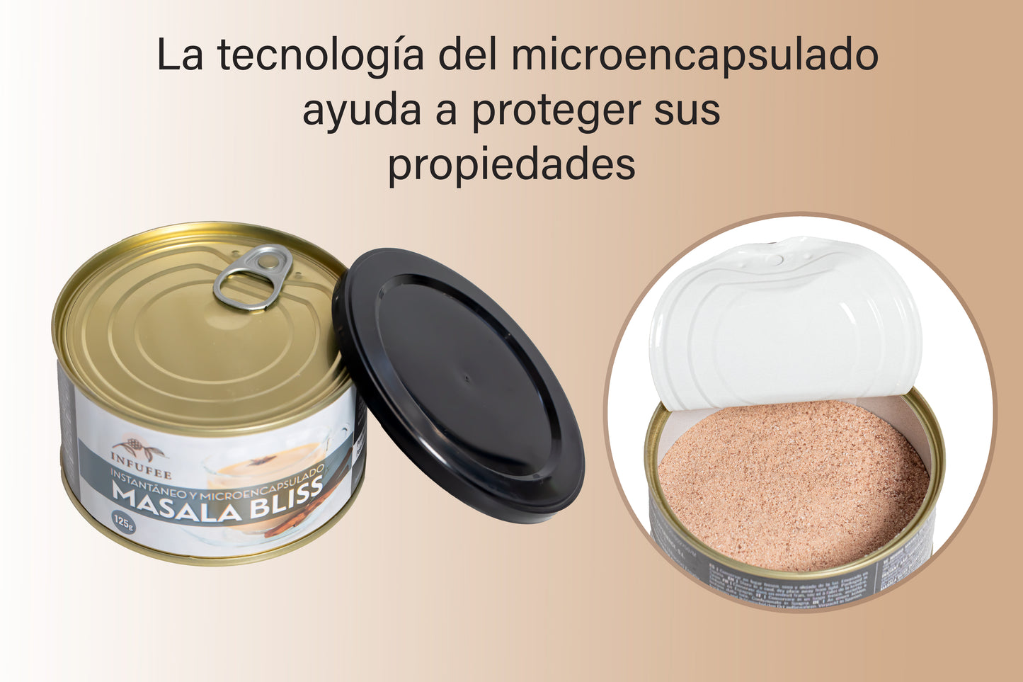 Té Masala Bliss en Polvo Microencapsulado - Refuerzo del Sistema Inmunológico - Lata 125 gr.
