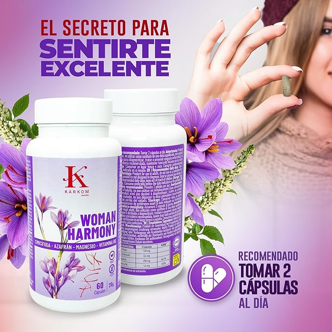 Cápsulas para el bienestar femenino - Mujeres en perimenopausia y menopausia