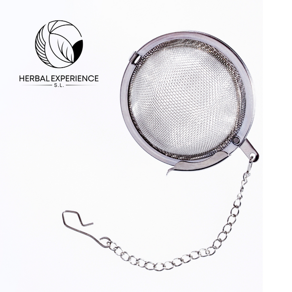 Infusor bola - colador individual para infusiones a granel - infusor de acero inoxidable
