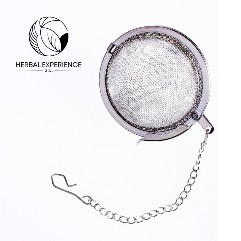 Infusor bola - colador individual para infusiones a granel - infusor de acero inoxidable