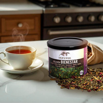 Infusión bienestar - Infusión ideal para la congestión y la tos- Lata 100 gr.