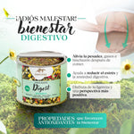 Infusión Digestiva - Infusión antioxidante y relajante - Infusión sin teína - Lata 100 gramos
