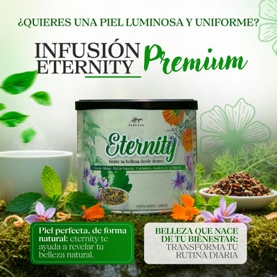 Infusión Eternity - Ritual de belleza y cuidado de la piel- sin teína - Lata 100 g