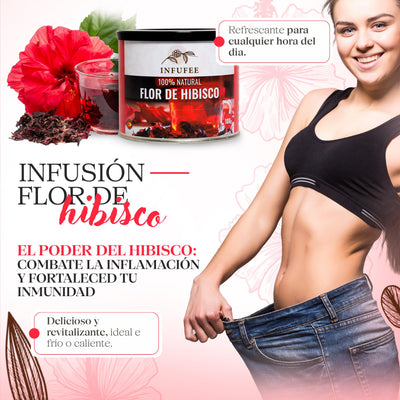 Pack Ritual Piel radiante: Contiene Flor de Hibisco, Caléndula, Eternity y filtro para té.