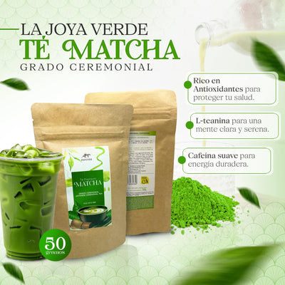 Té Matcha en polvo de calidad ceremonial - 50 gr