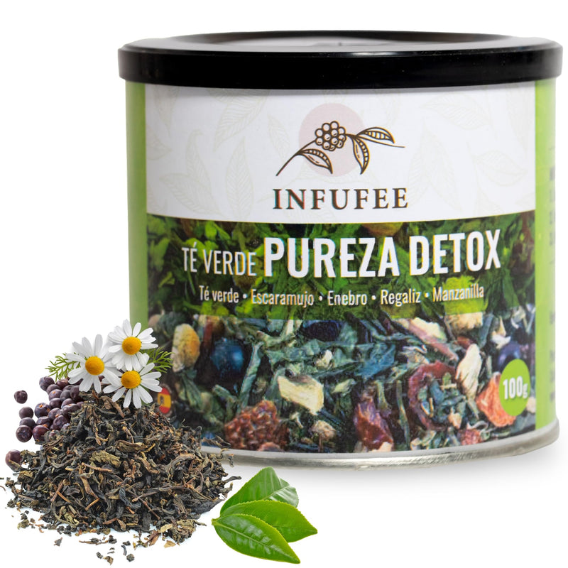 Infusión Detox - Infusión depurativa -  Té de hierbas dietética - Lata 100 gramos