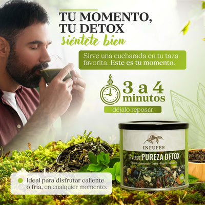 Infusión Detox - Infusión depurativa -  Té de hierbas dietética - Lata 100 gramos